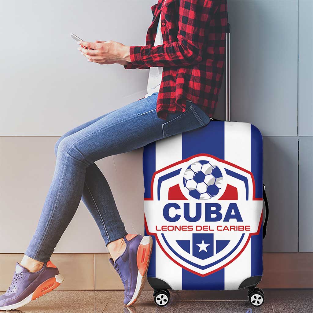 Cuba Football Luggage Cover Los Leones del Caribe