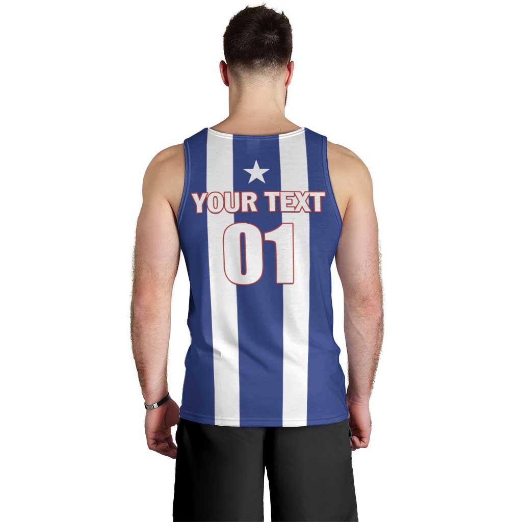Custom Cuba Football Men Tank Top Los Leones del Caribe