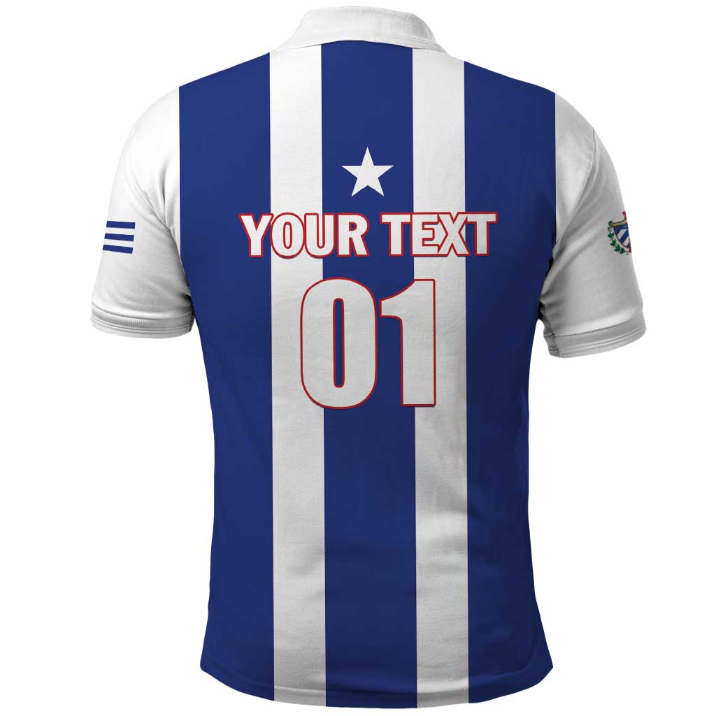 Custom Cuba Football Polo Shirt Los Leones del Caribe