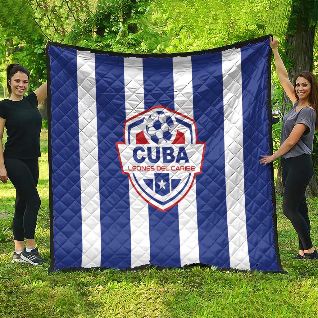 Cuba Football Quilt Los Leones del Caribe