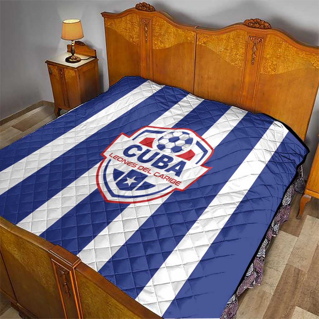 Cuba Football Quilt Los Leones del Caribe