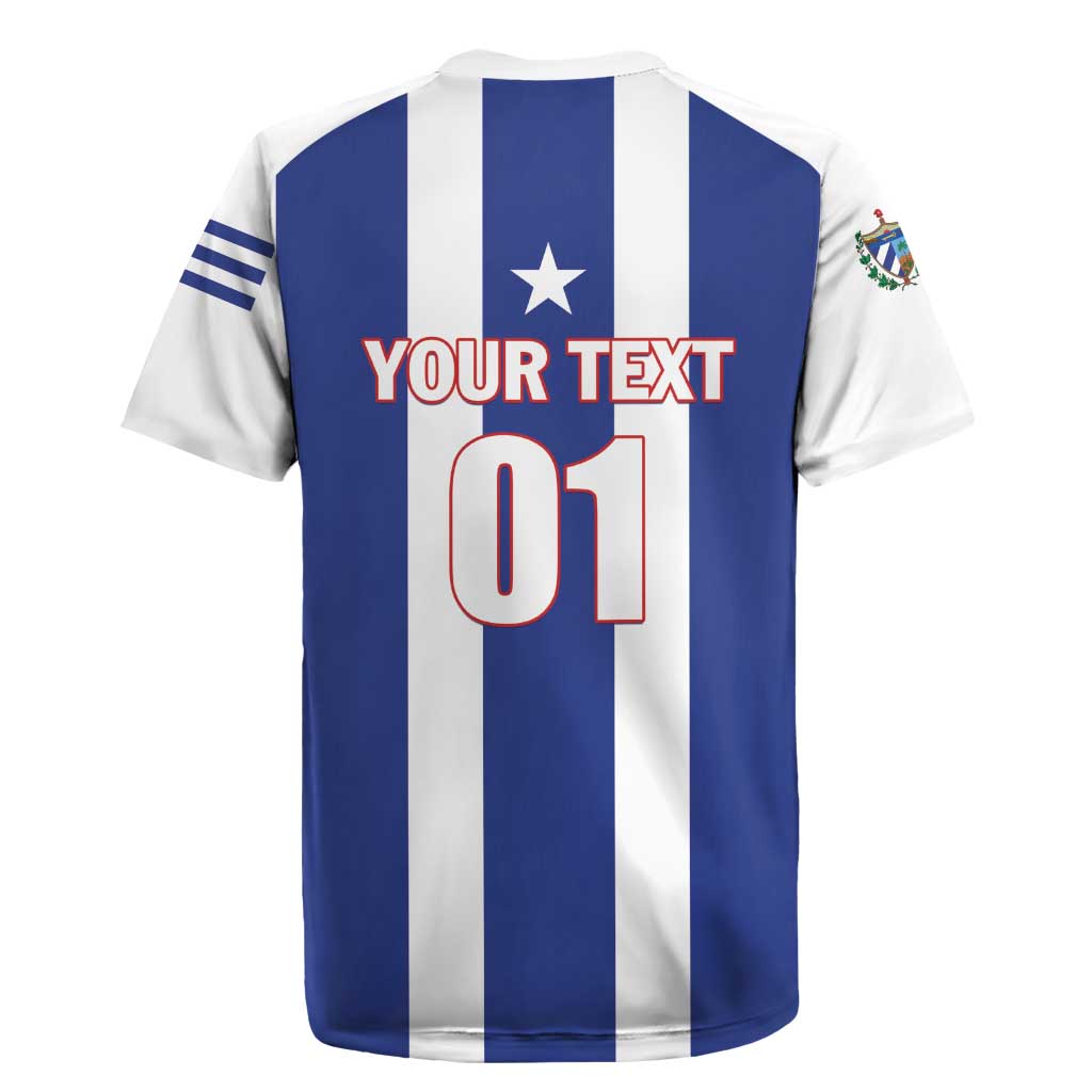 Custom Cuba Football Rugby Jersey Los Leones del Caribe