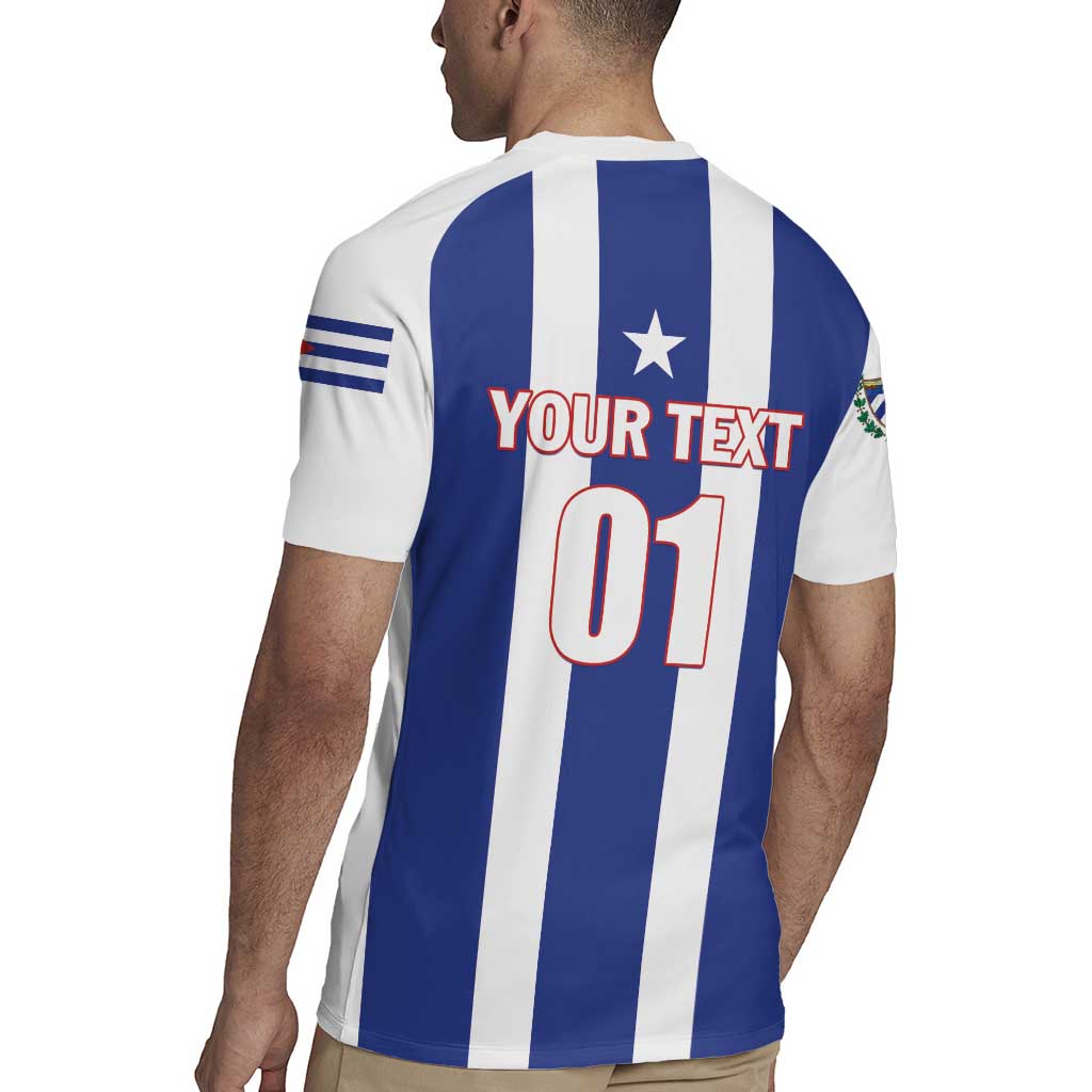 Custom Cuba Football Rugby Jersey Los Leones del Caribe