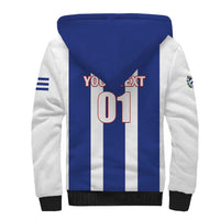 Custom Cuba Football Sherpa Hoodie Los Leones del Caribe