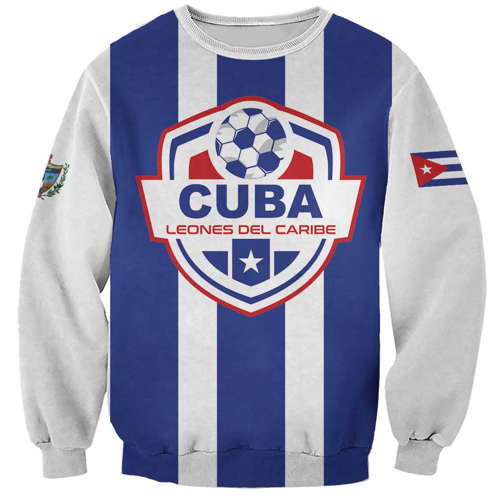 Custom Cuba Football Sweatshirt Los Leones del Caribe