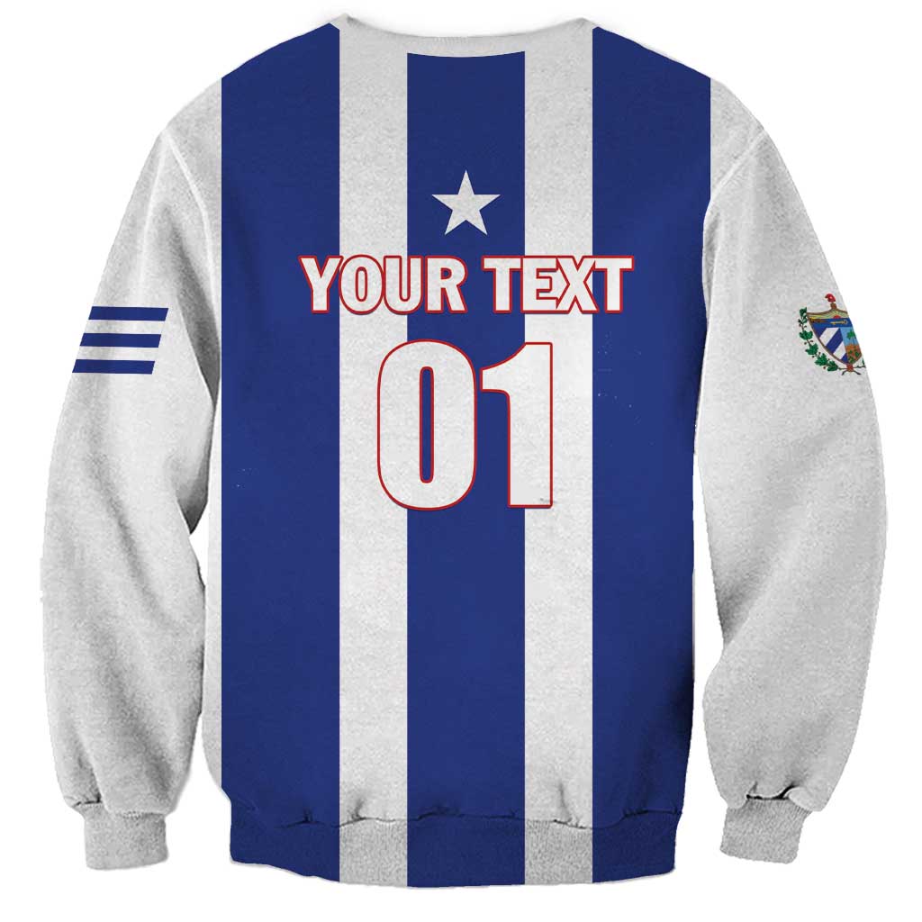 Custom Cuba Football Sweatshirt Los Leones del Caribe