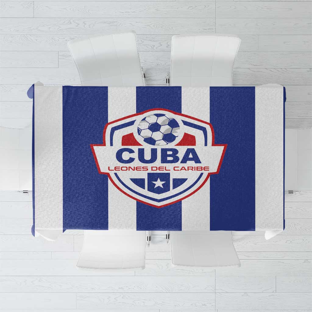 Cuba Football Tablecloth Los Leones del Caribe