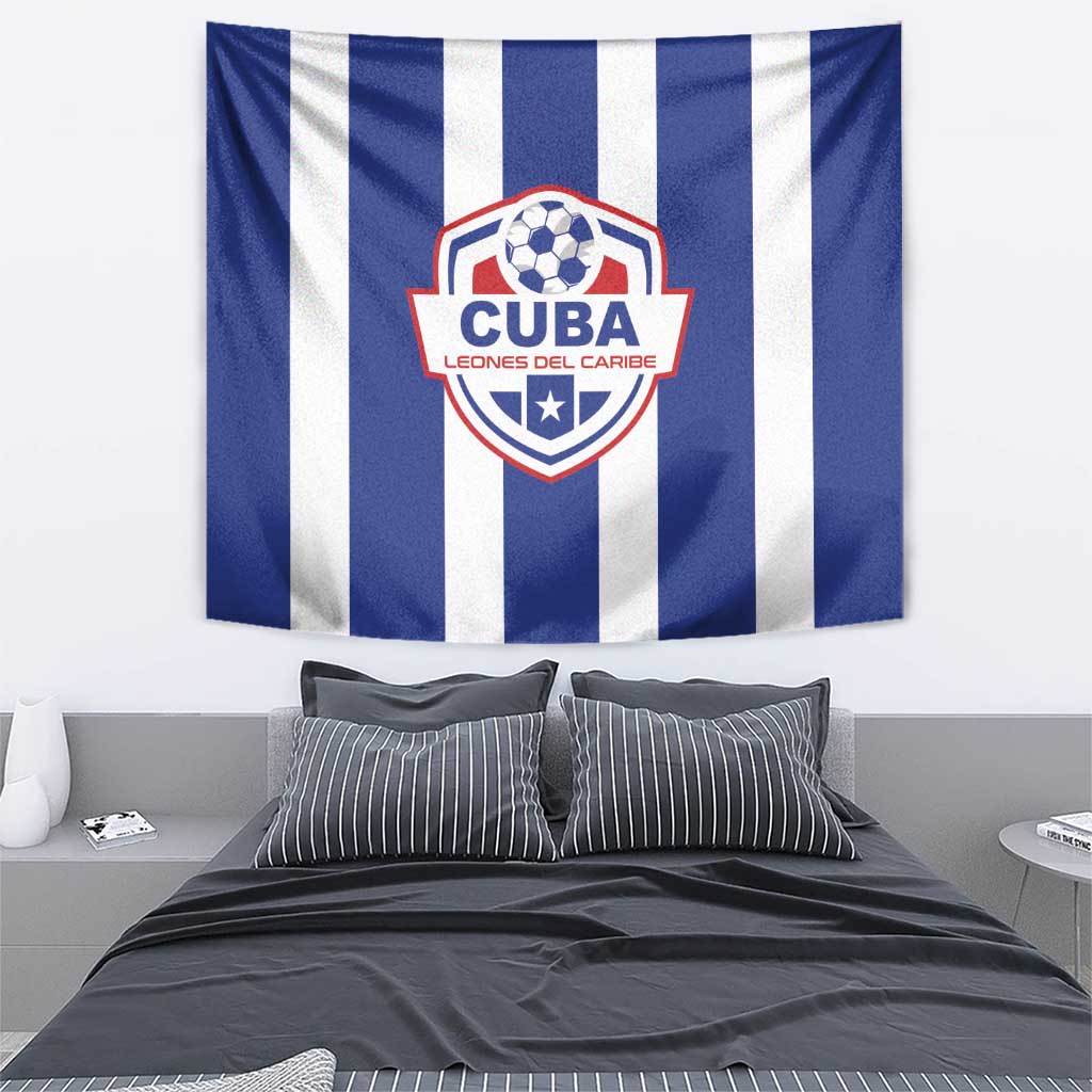 Cuba Football Tapestry Los Leones del Caribe
