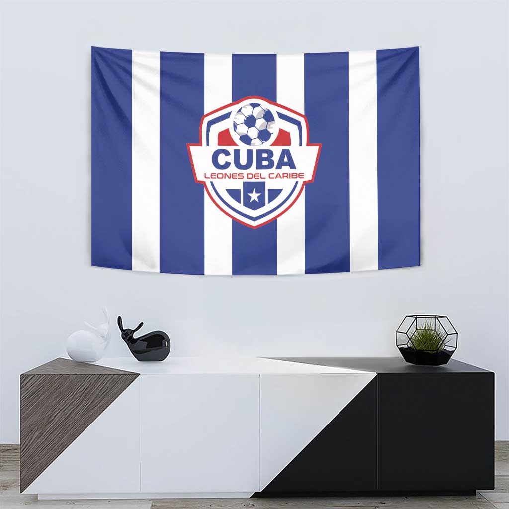 Cuba Football Tapestry Los Leones del Caribe