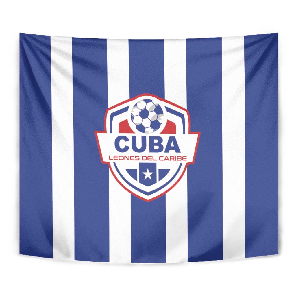 Cuba Football Tapestry Los Leones del Caribe