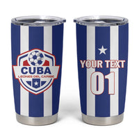Custom Cuba Football Tumbler Cup Los Leones del Caribe