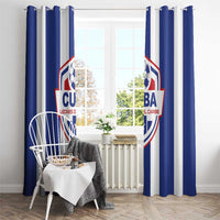 Cuba Football Window Curtain Los Leones del Caribe