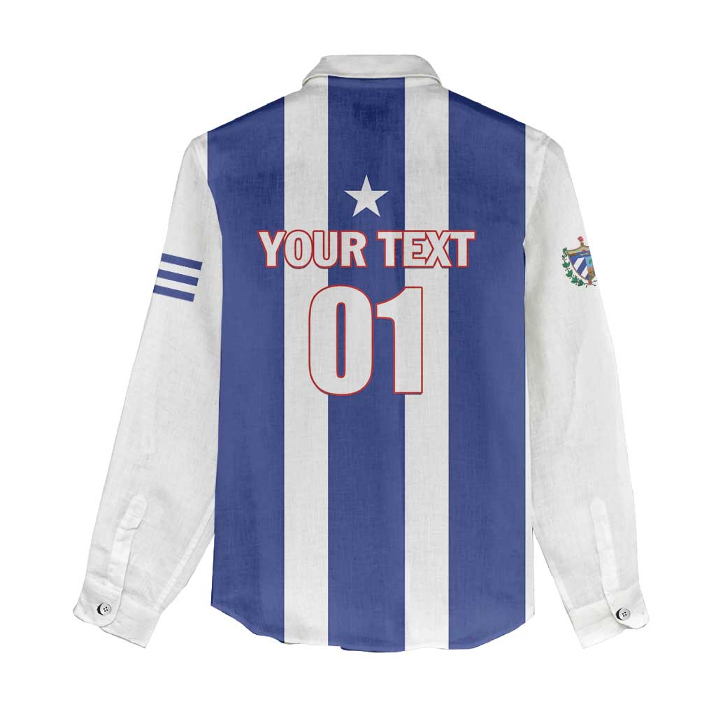 Custom Cuba Football Women Casual Shirt Los Leones del Caribe