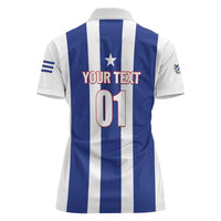 Custom Cuba Football Women Polo Shirt Los Leones del Caribe