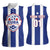 Custom Cuba Football Women Sleeveless Polo Shirt Los Leones del Caribe