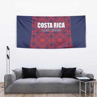 Costa Rica Football Tapestry Los Ticos Unique Pattern