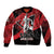 Custom Trinidad and Tobago Football Bomber Jacket Soca Warriors In My Heart