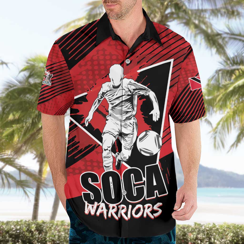 Custom Trinidad and Tobago Football Hawaiian Shirt Soca Warriors In My Heart