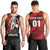 Custom Trinidad and Tobago Football Men Tank Top Soca Warriors In My Heart