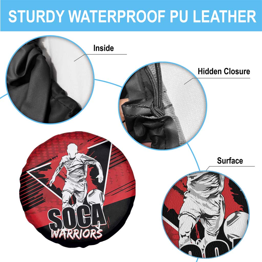 Trinidad and Tobago Football Spare Tire Cover Soca Warriors In My Heart