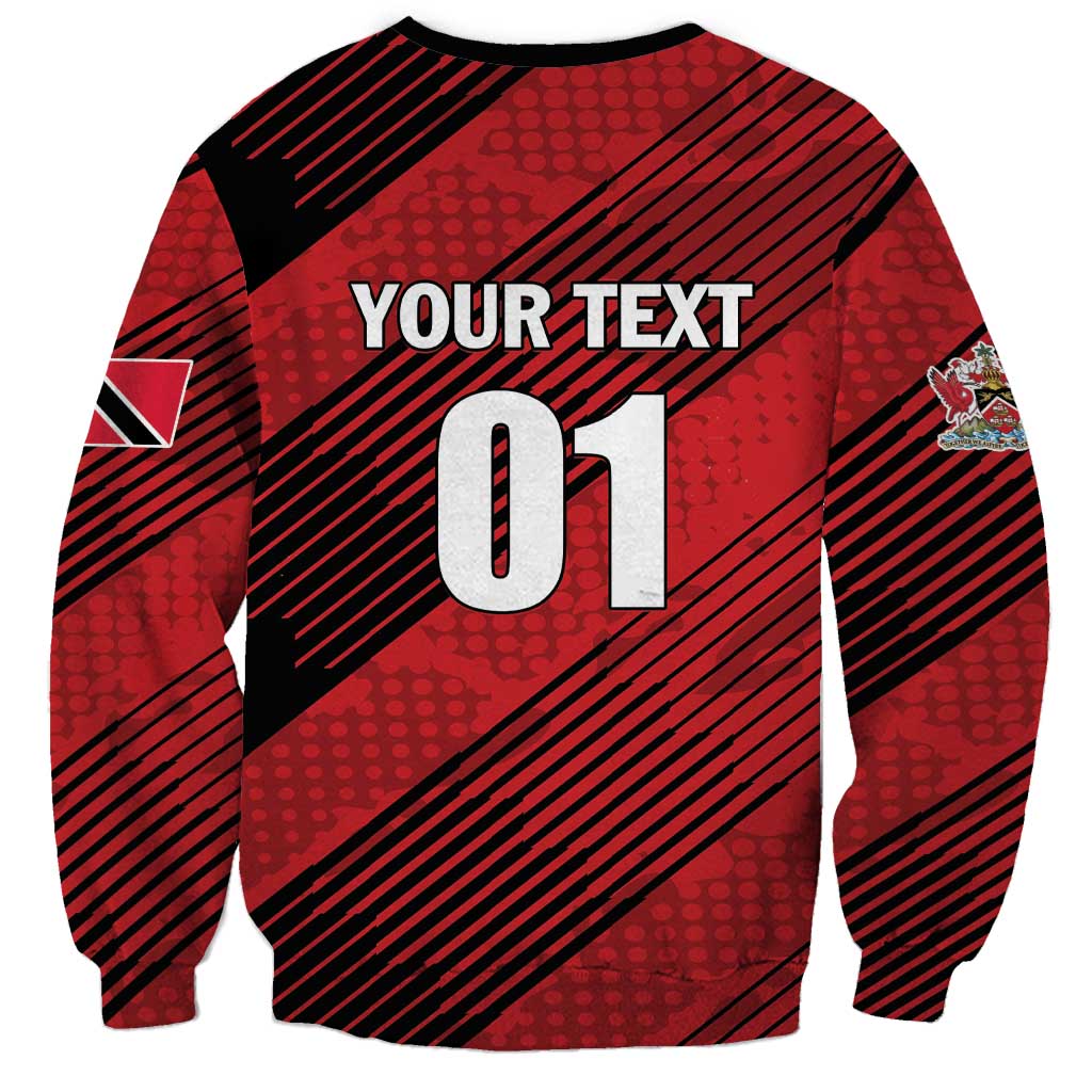 Custom Trinidad and Tobago Football Sweatshirt Soca Warriors In My Heart