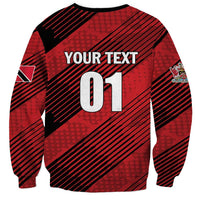 Custom Trinidad and Tobago Football Sweatshirt Soca Warriors In My Heart