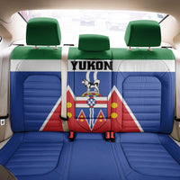 Canada Yukon Territories Back Car Seat Cover Larger Than Life