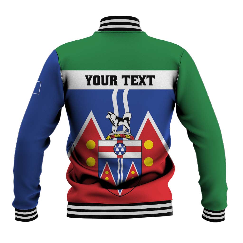 Personalized Canada Yukon Territories Baseball Jacket Larger Than Life