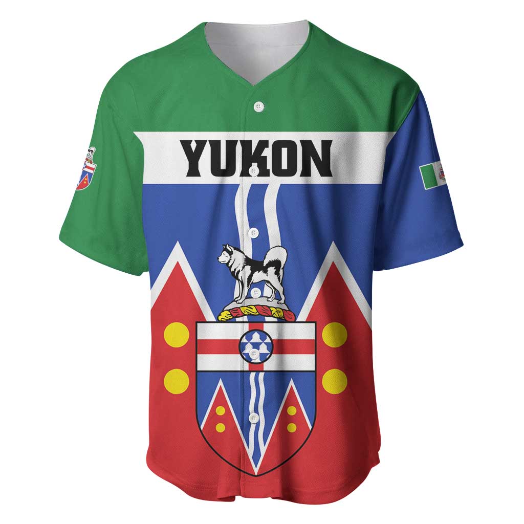 Personalized Canada Yukon Territories Baseball Jersey Larger Than Life