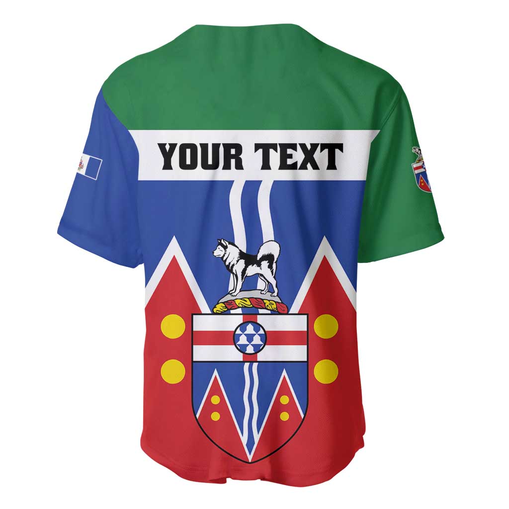 Personalized Canada Yukon Territories Baseball Jersey Larger Than Life