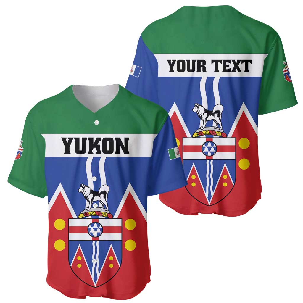 Personalized Canada Yukon Territories Baseball Jersey Larger Than Life