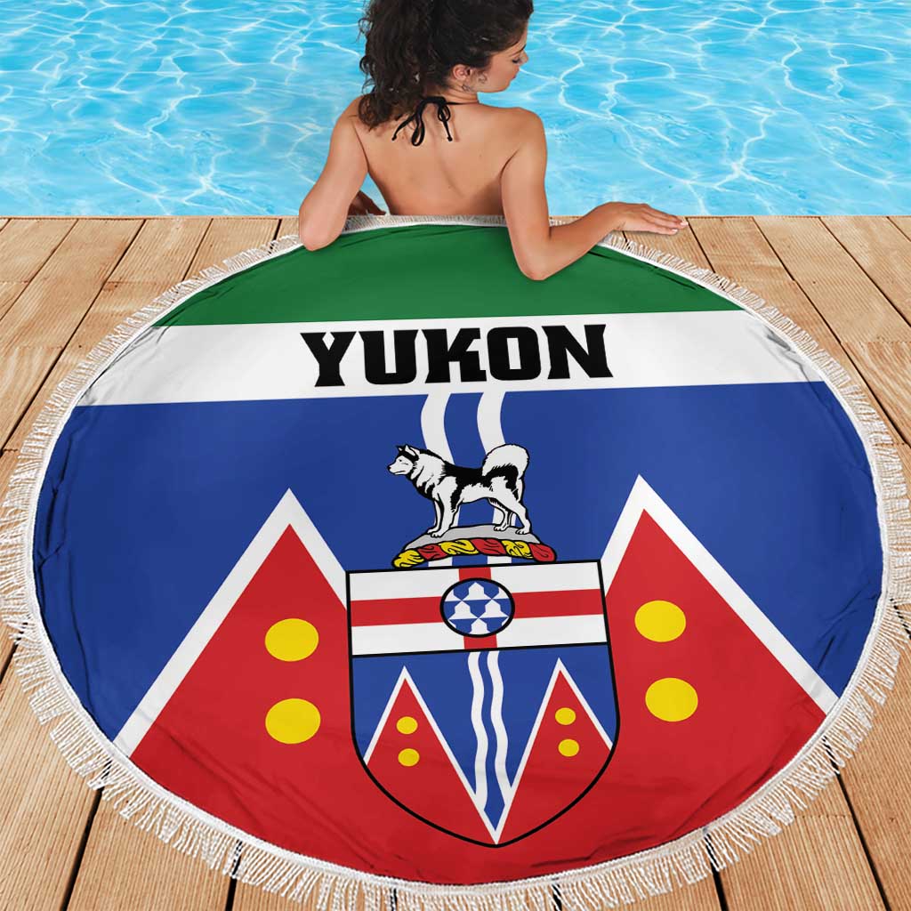 Canada Yukon Territories Beach Blanket Larger Than Life