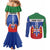 Personalized Canada Yukon Territories Couples Matching Mermaid Dress and Long Sleeve Button Shirt Larger Than Life