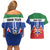 Personalized Canada Yukon Territories Couples Matching Off Shoulder Short Dress and Hawaiian Shirt Larger Than Life