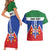 Personalized Canada Yukon Territories Couples Matching Short Sleeve Bodycon Dress and Hawaiian Shirt Larger Than Life