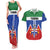 Personalized Canada Yukon Territories Couples Matching Tank Maxi Dress and Hawaiian Shirt Larger Than Life