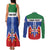 Personalized Canada Yukon Territories Couples Matching Tank Maxi Dress and Long Sleeve Button Shirt Larger Than Life
