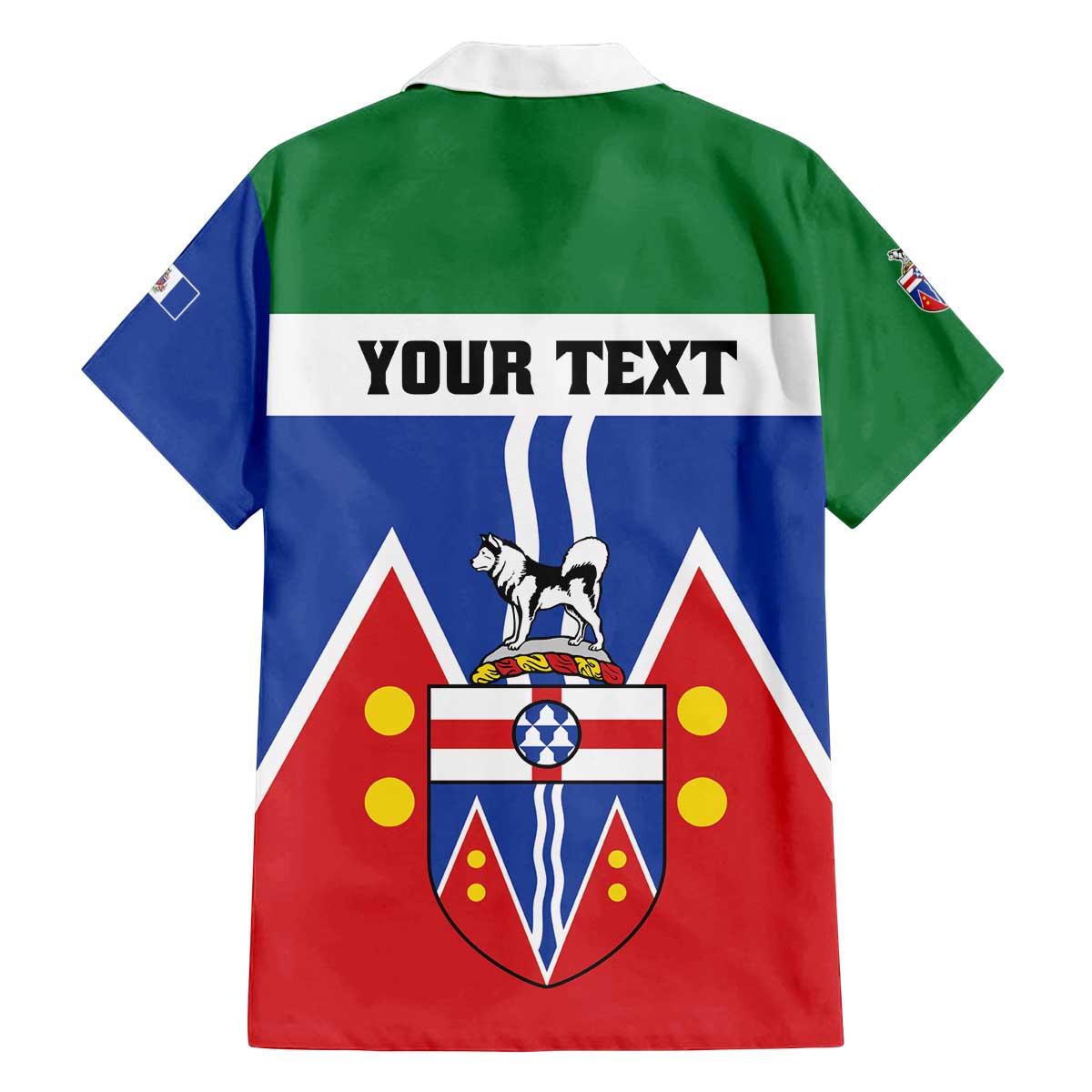 Personalized Canada Yukon Territories Family Matching Off The Shoulder Long Sleeve Dress and Hawaiian Shirt Larger Than Life