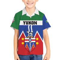 Personalized Canada Yukon Territories Family Matching Tank Maxi Dress and Hawaiian Shirt Larger Than Life