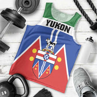 Personalized Canada Yukon Territories Men Tank Top Larger Than Life