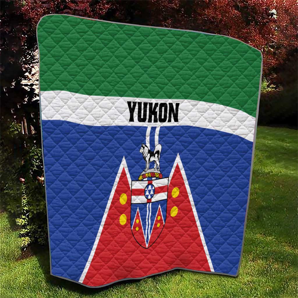 Canada Yukon Territories Quilt Larger Than Life