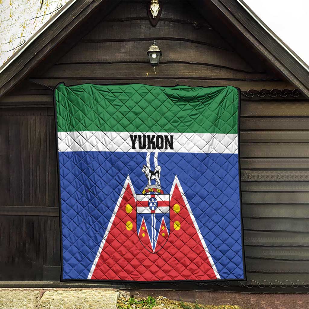 Canada Yukon Territories Quilt Larger Than Life