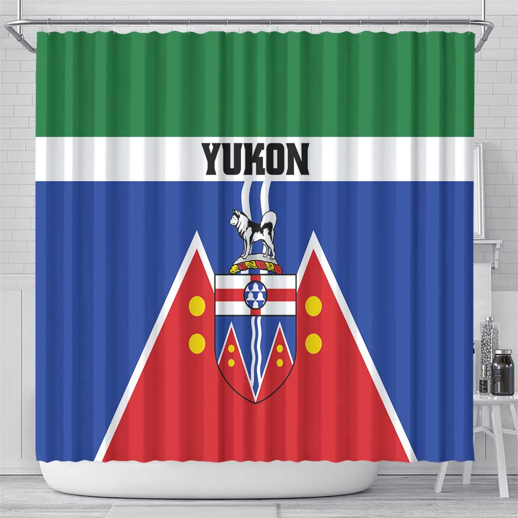 Canada Yukon Territories Shower Curtain Larger Than Life