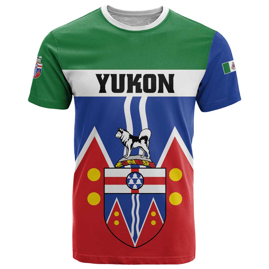 Personalized Canada Yukon Territories T Shirt Larger Than Life