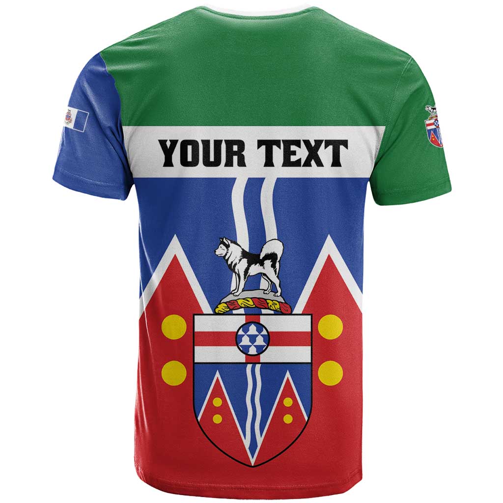 Personalized Canada Yukon Territories T Shirt Larger Than Life