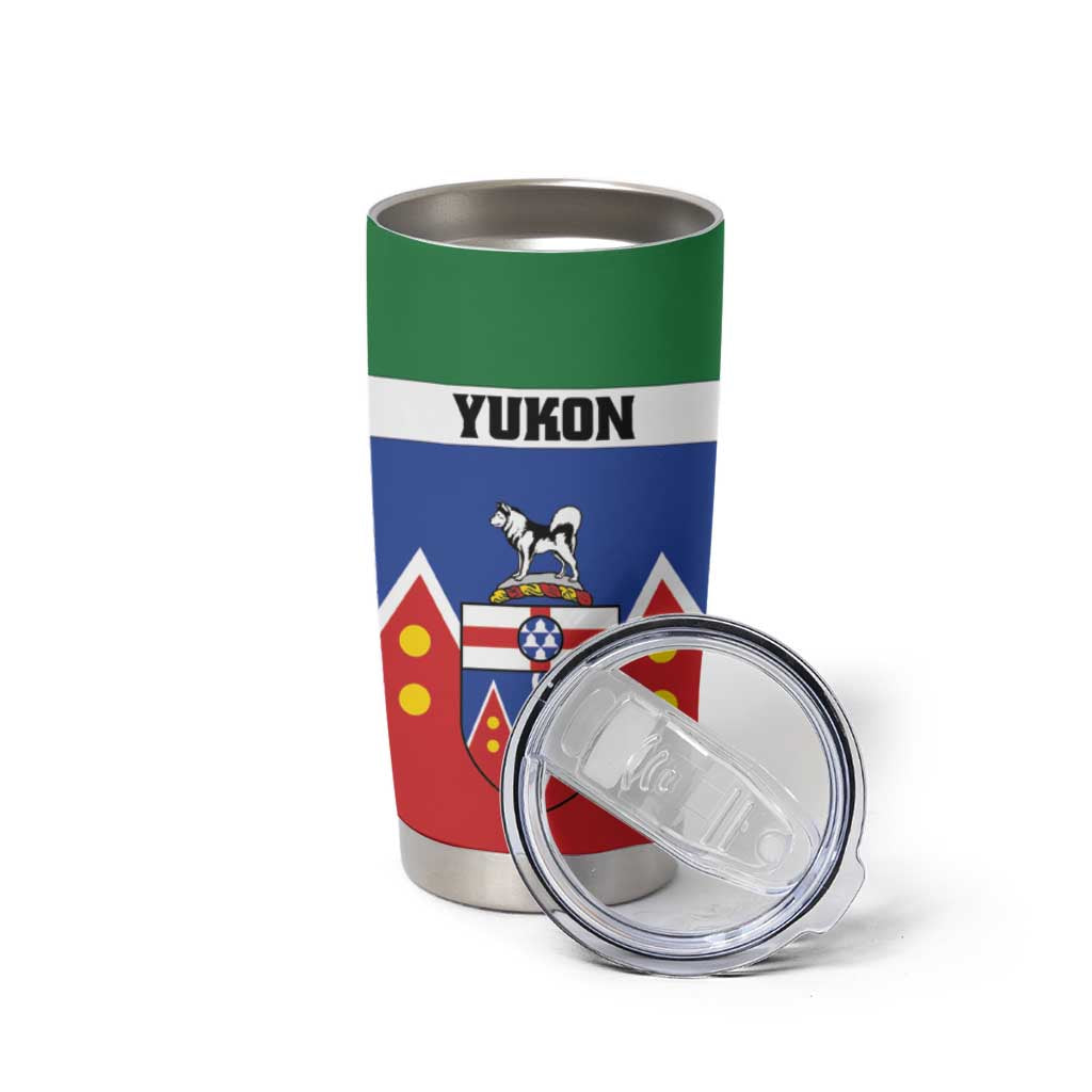 Personalized Canada Yukon Territories Tumbler Cup Larger Than Life