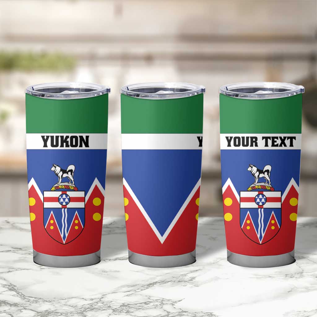 Personalized Canada Yukon Territories Tumbler Cup Larger Than Life