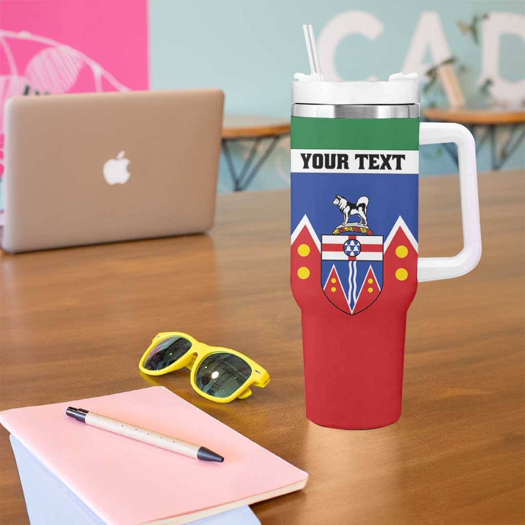 Personalized Canada Yukon Territories Tumbler With Handle Larger Than Life