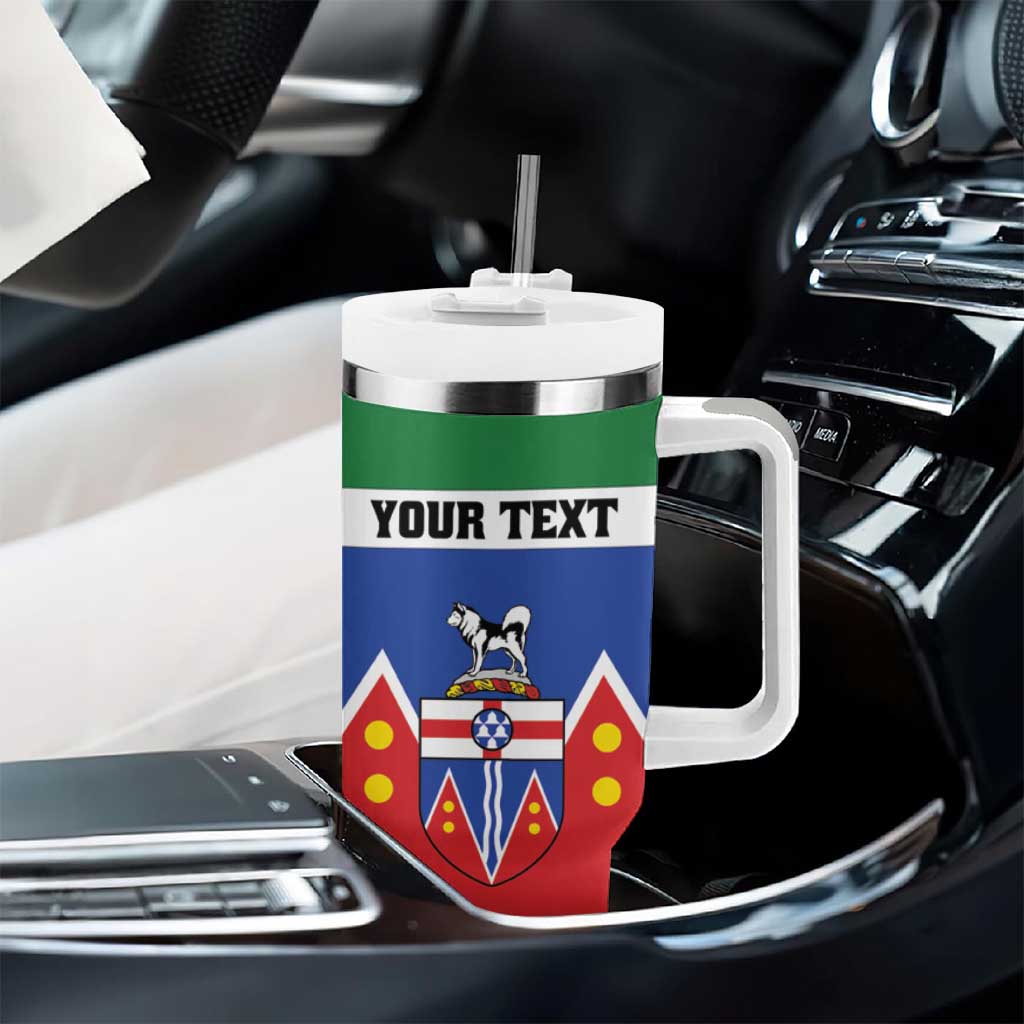 Personalized Canada Yukon Territories Tumbler With Handle Larger Than Life