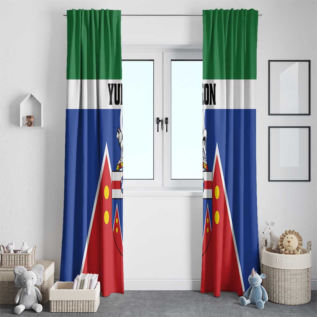 Canada Yukon Territories Window Curtain Larger Than Life